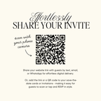 Wedding Website Template with RSVP (Envelope 05 - Green, Pink + Burgundy)
