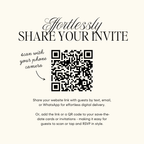 Wedding Website Template with RSVP (Envelope 05 - Blue + Green)