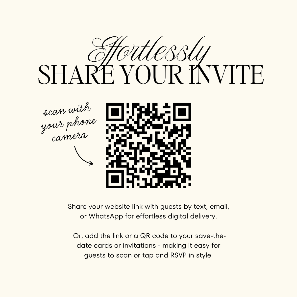 Wedding Website Template with RSVP (Envelope 05 - Sage Green + Ivory)