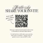 Wedding Website Template with RSVP (Envelope 06 - Sage Green + Ivory)