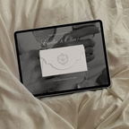 Heirloom Save The Date Website Template (Ivory 02)