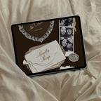 Wedding Website Template with RSVP (Photo Booth 01 - Brown)