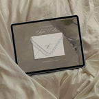 Lace Heart Save The Date Website Template (Lace 0202)