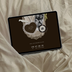 Save The Date Wedding Website Template (Photo Booth Animation 01 - Brown)
