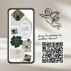 Wedding Website Template with RSVP (White & Green)