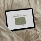 Wedding Website Template with RSVP (Sage & Ivory)