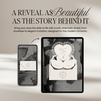 Heirloom Save The Date Website Template (Ivory 02)