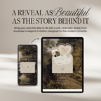 Old Money Save The Date Website Template (Lace 03)