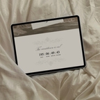 Old Money Lace Wedding Website Template with RSVP (Lace 04)