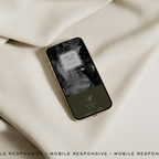 Old Money Save The Date Wedding Website Template (Olive)