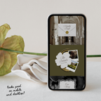 Old Money Wedding Website Template with RSVP (Olive)