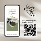 Save The Date Wedding Website Template (Sage & Ivory)