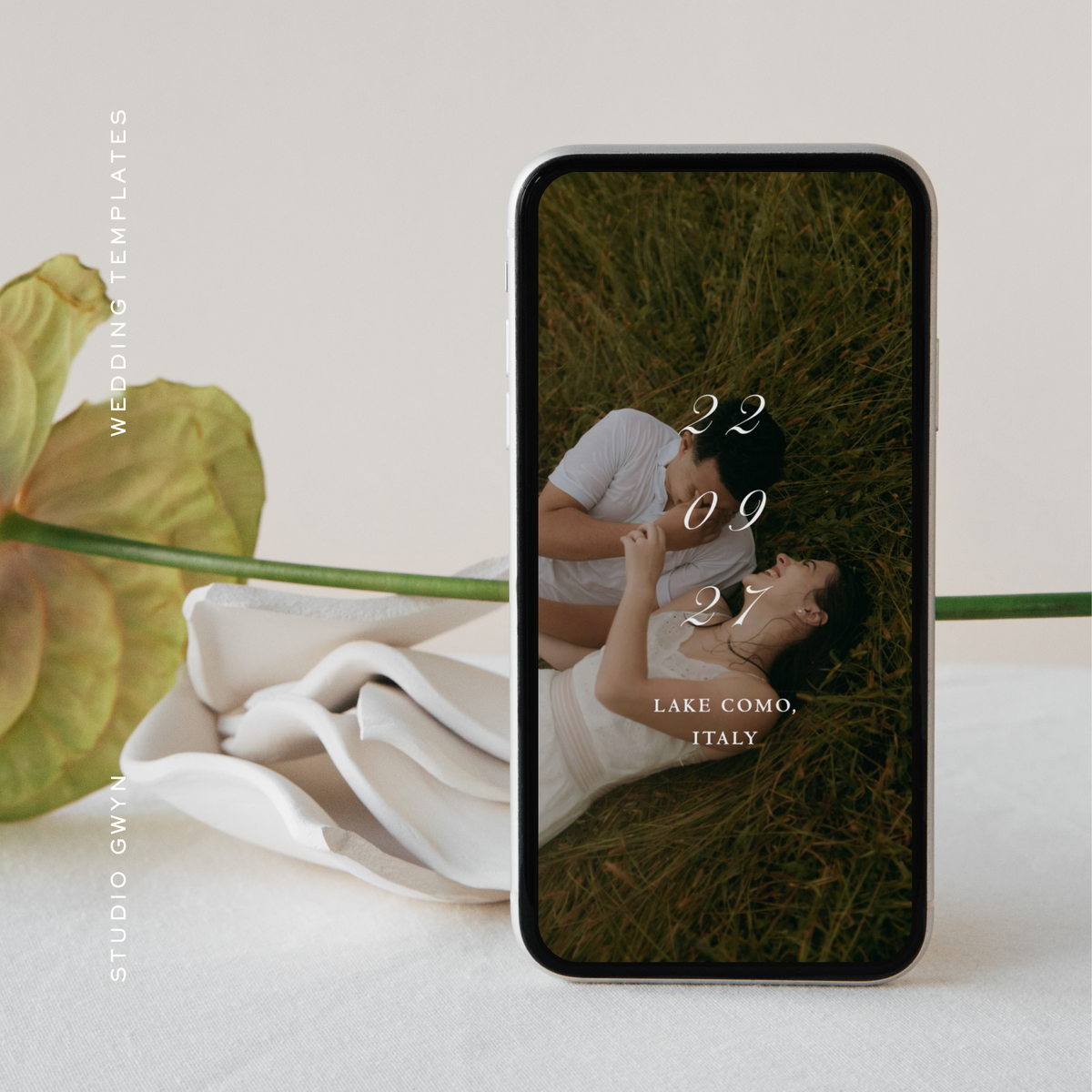 Lace Heart Save The Date Video Template (0101)