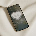 Lace Heart Save The Date Video Template (0101)