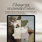 Old Money Save The Date Website Template (Lace 03)