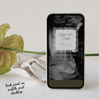 Old Money Save The Date Wedding Website Template (Olive)