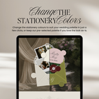 Old Money Lace Wedding Website Template with RSVP (Lace 04)