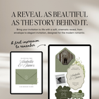 Wedding Website Template with RSVP (Sage & Ivory)