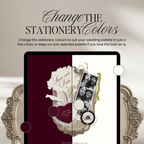 Save The Date Wedding Website Template (Photo Booth Animation 01 - Ivory)