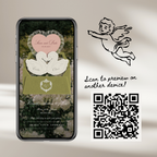 Heirloom Save The Date Website Template (Green & Pink)