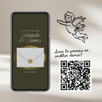 Old Money Save The Date Wedding Website Template (Olive)