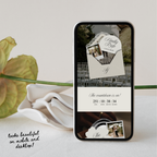 Old Money Lace Wedding Website Template with RSVP (Lace 01)