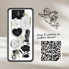 Wedding Website Template with RSVP (Envelope 05 - Black & White)