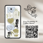 Wedding Website Template with RSVP (Envelope 05 - Blue + Green)
