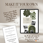 Wedding Website Template with RSVP (Sage & Ivory)