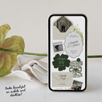Wedding Website Template with RSVP (White & Green)