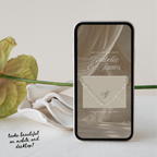 Old Money Save The Date Website Template (Lace 0202)