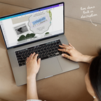 Wedding Website Template with RSVP (White & Green)