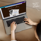 Save The Date Wedding Website Template (Burgundy)