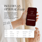 Old Money Save The Date Website Template (Burgundy)