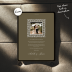 Old Money Lace Wedding Website Template with RSVP (Lace 03)