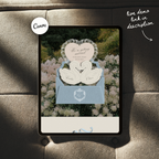 Heirloom Lace & Swan Wedding Website Template with RSVP (Blue & Pink)