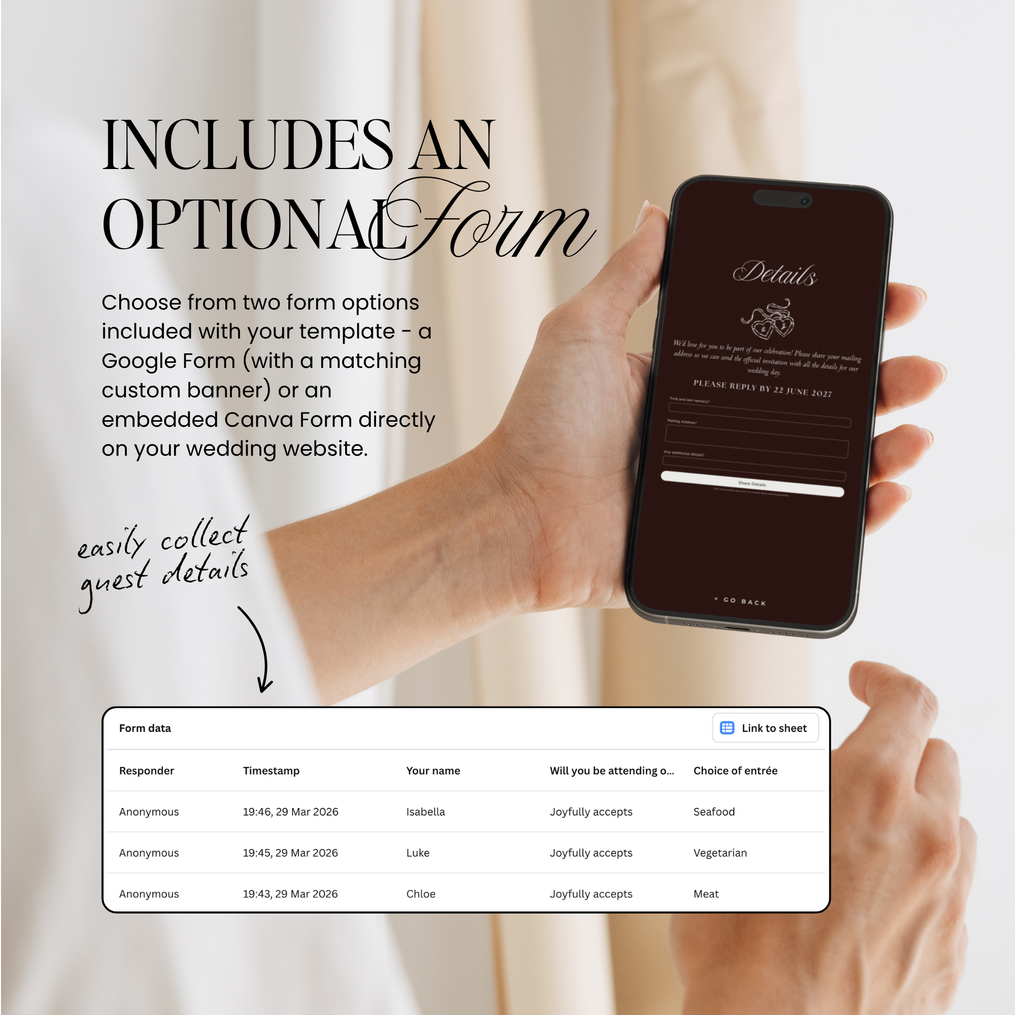 Old Money Save The Date Website Template (Burgundy)