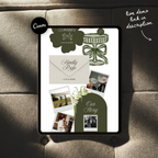 Wedding Website Template with RSVP (Sage & Ivory)